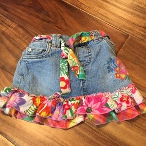 Children’s Place 24 mo. Jean skirt